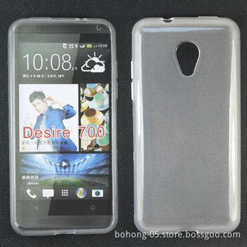 TPU case for HTC desire 700, different colors available, MOQ 500PCS each color
